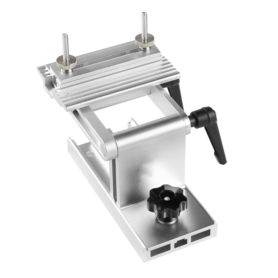 Sharpening Tool Rest Jig, Adjustable Replacement Tool Rest Sharpening Jig for 6" or 8" (152 mm or 203 mm) Bench Grinders – with Flat Miter Slide for 0–2.5 inch (0–64 mm) Wide Blades and Chisels