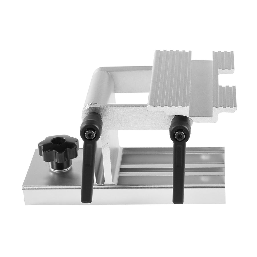 Sharpening Tool Rest Jig, Adjustable Replacement Tool Rest Sharpening Jig for 6" or 8" (152 mm or 203 mm) Bench Grinders – with Flat Miter Slide for 0–2.5 inch (0–64 mm) Wide Blades and Chisels