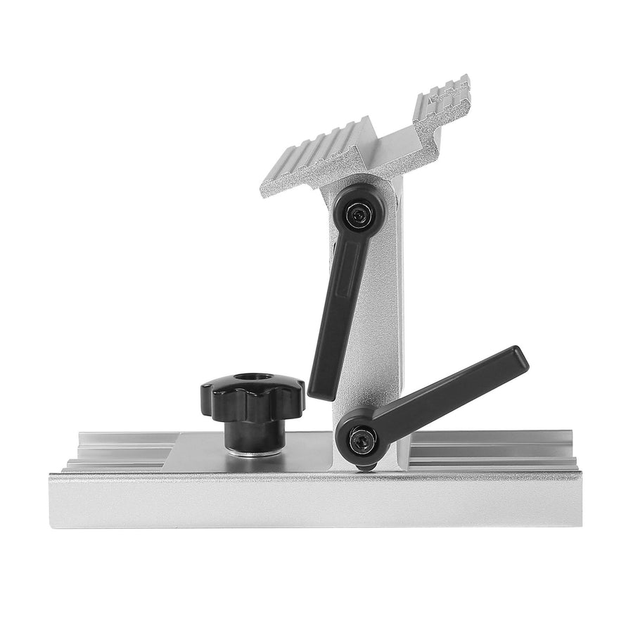 Sharpening Tool Rest Jig, Adjustable Replacement Tool Rest Sharpening Jig for 6" or 8" (152 mm or 203 mm) Bench Grinders – with Flat Miter Slide for 0–2.5 inch (0–64 mm) Wide Blades and Chisels