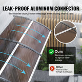 VEVOR Window Door Awning Canopy 40