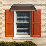 VEVOR Window Door Awning Canopy 40" x 40", UPF 50+ Polycarbonate Entry Door Outdoor Window Awning Exterior, Front Door Overhang Awning for Sun Shutter