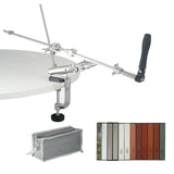 VEVOR Knife Sharpener Kit, Rotation Flip Fixed Angle Knife Sharpening System with 12 Whetstones 120-10000 Grit, Professional Kitchen Chef Knife Sharpening Kit for All Knives and Scissors - Extra Image