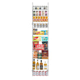VEVOR 10-Tier Over the Door Pantry Organizer Hanging Storage Rack Adjustable - Extra Image