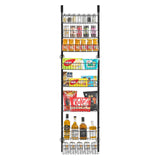 VEVOR 8-Tier Over the Door Pantry Organizer Hanging Storage Rack Adjustable - Extra Image