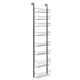 VEVOR 8-Tier Over the Door Pantry Organizer Hanging Storage Rack Adjustable - Extra Image
