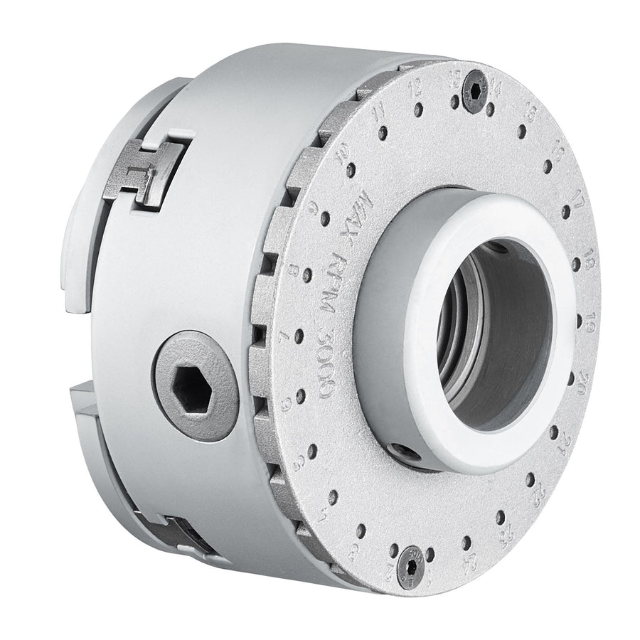 KP2-3/4 Lathe Chuck, 4-Jaw 70 mm Diameter, Metal Lathe Chuck Turning Machine Accessories, Self-centering Tool, for Lathe, Precision Machining, Grinding Machines, Milling Machines