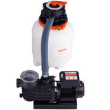 VEVOR Sand Filter Above Ground with 285W Pool Pump 10,000 L/H Flow 6-Way Valve - Extra Image