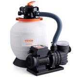 VEVOR Sand Filter Above Ground with 450W Pool Pump 13,000 L/H Flow 6-Way Valve - Extra Image
