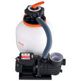 VEVOR Sand Filter Above Ground with 450W Pool Pump 13,000 L/H Flow 6-Way Valve - Extra Image