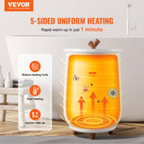 VEVOR Towel Warmer Bucket, 20L Large Towel Warmer for Bathroom, Auto Shut Off Towel Heater with 4-Level Timer Fits up to Two 40
