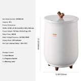 VEVOR Towel Warmer Bucket, 20L Large Towel Warmer for Bathroom, Auto Shut Off Towel Heater with 4-Level Timer Fits up to Two 40"x70" Oversized Towels,