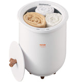 VEVOR Towel Warmer Bucket, 20L Large Towel Warmer for Bathroom, Auto Shut Off Towel Heater with 4-Level Timer Fits up to Two 40"x70" Oversized Towels,