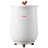VEVOR Towel Warmer Bucket, 20L Large Towel Warmer for Bathroom, Auto Shut Off Towel Heater with 4-Level Timer Fits up to Two 40"x70" Oversized Towels,