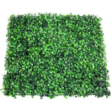 VEVOR Artificial Boxwood Panel UV 12pcs Boxwood Hedge Wall Panels Artificial Grass Backdrop Wall 20X20