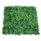 VEVOR Artificial Boxwood Panel UV 12pcs Boxwood Hedge Wall Panels Artificial Grass Backdrop Wall 20X20