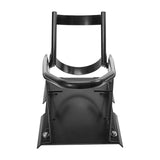 VEVOR Motorcycle Wheel Chock, 816.5 kg Capacity Wheel Cradle Holder, Heavy-duty Steel Motorcycle Front Wheel Stand with 3 Adjustable Holes, For 381-533.4 mm Off-Road Motorcycles, Standard Motorcycles
