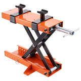 VEVOR Motorcycle Lift Scissor Jack Stand 1100 Lb with Saddle ATV Lift Dirt Bike - Extra Image