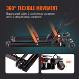 VEVOR Motorcycle Hydraulic Pump Jack 1500 LBS ATV Dirt Bike Stand - Rear View