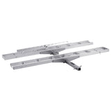 VEVOR Motorcycle Carrier, 2-Bike 272.15KGS Aluminum Motorcycle Carrier Hitch Mount, Loading Ramp, Sc