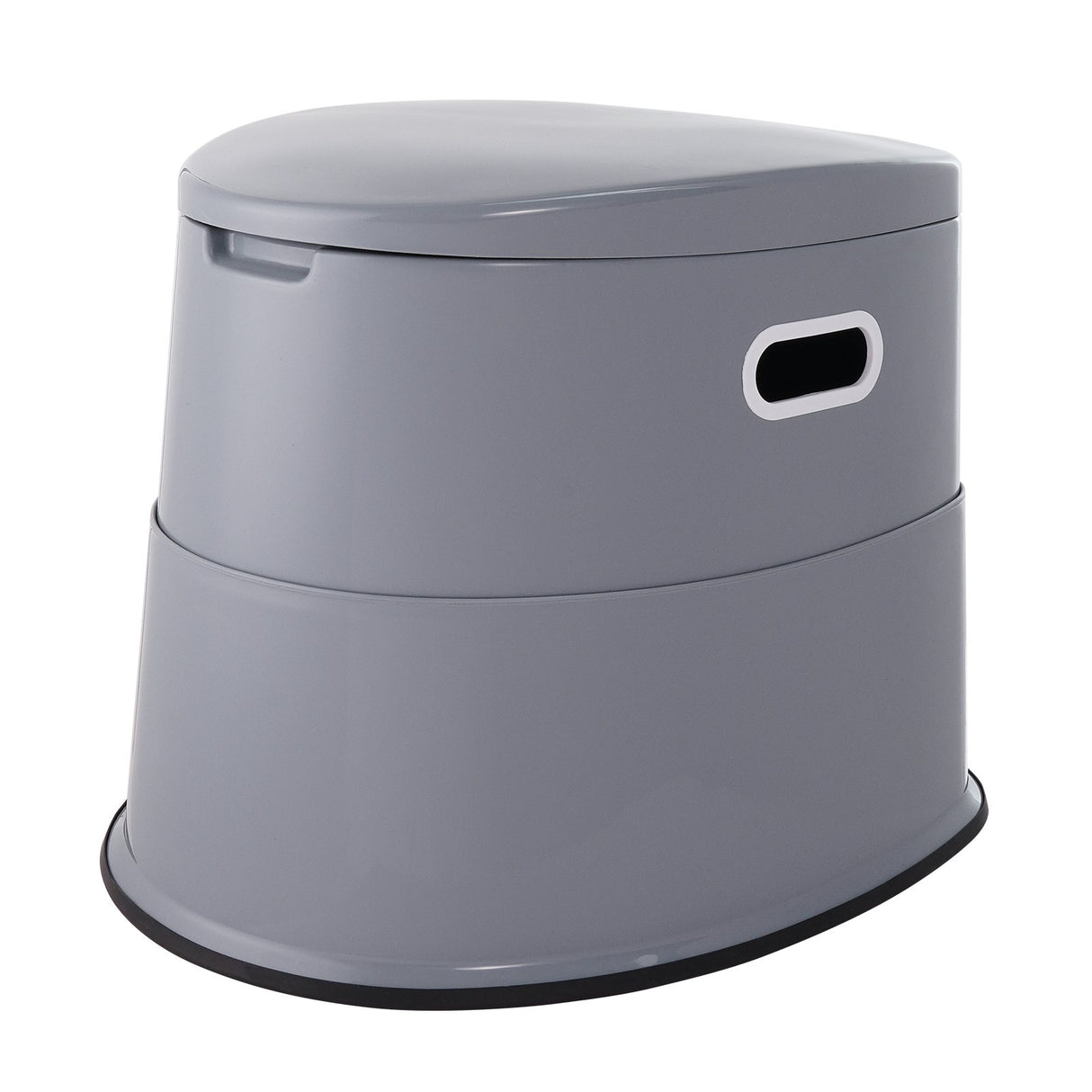 VEVOR Portable Toilet for Camping, Porta Potty with 5L Detachable Inner Bucket & Removable Paper Holder, Commode with Dual Lids, Travel Toilet for Adults Kids Outdoor Camping Car Long Road Trips