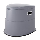VEVOR Portable Toilet for Camping, Porta Potty with 5L Detachable Inner Bucket & Removable Paper Holder, Commode with Dual Lids, Travel Toilet for Adults Kids Outdoor Camping Car Long Road Trips - Extra Image