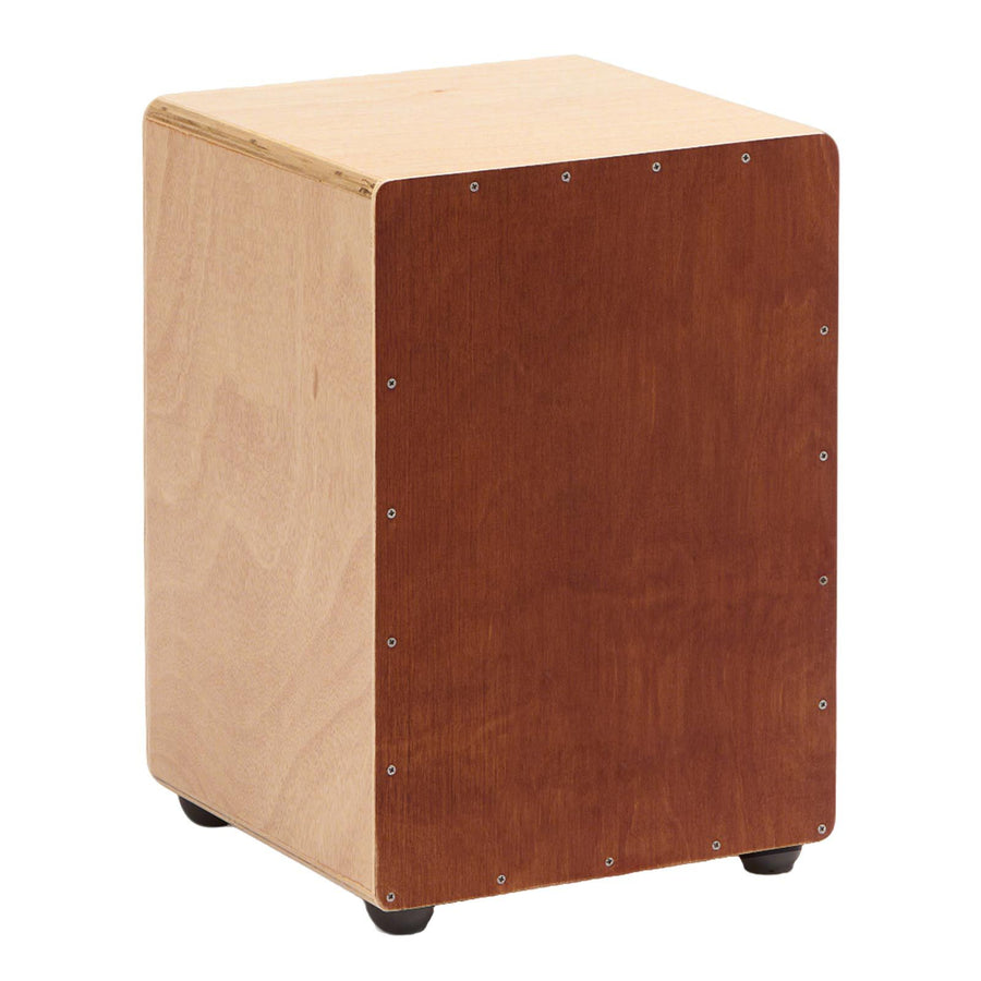 Cajon Box Drum, with Internal Snare Wires, Lightweight Wooden Percussion Box, Portable Birch Wood Drum Musical Instrument with Silicone Feet, for Beginners and Professionals, 305 x 305 x 430 mm