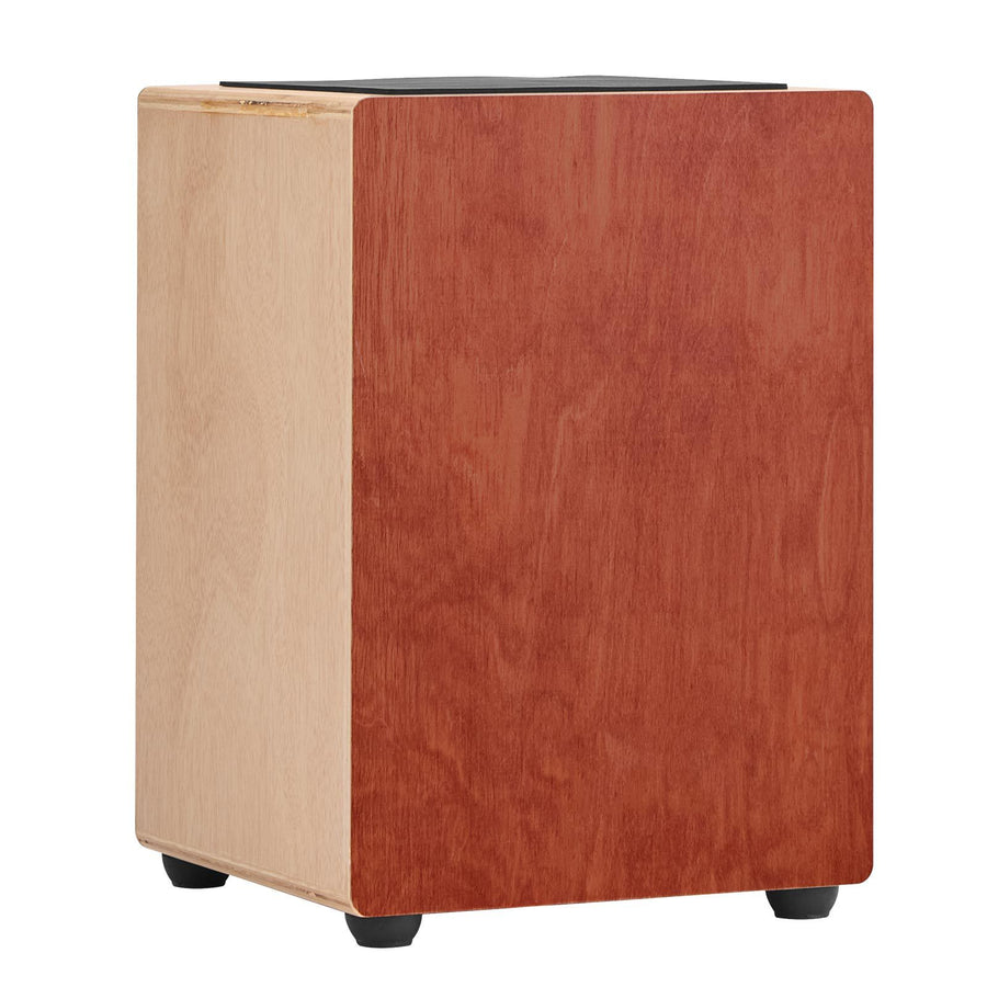Cajon Box Drum, with Internal Guitar Strings, Lightweight Wooden Percussion Box, Portable Birch Wood Drum Musical Instrument with Silicone Feet, for Beginner & Professional, 305 x 305 x 430 mm