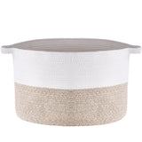 VEVOR Cotton Rope Storage Basket 87L Woven Blanket Basket 20 x 20 x 14 in - Extra Image
