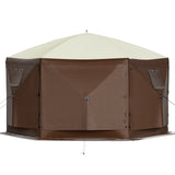 VEVOR Pop-up Camping Gazebo Camping Canopy Shelter 6 Sided 10' x 10' Sun Shade - Extra Image