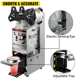Semi-automatic Cup Sealing Machine Cup Sealer Silver 300-500 Cups/Hour