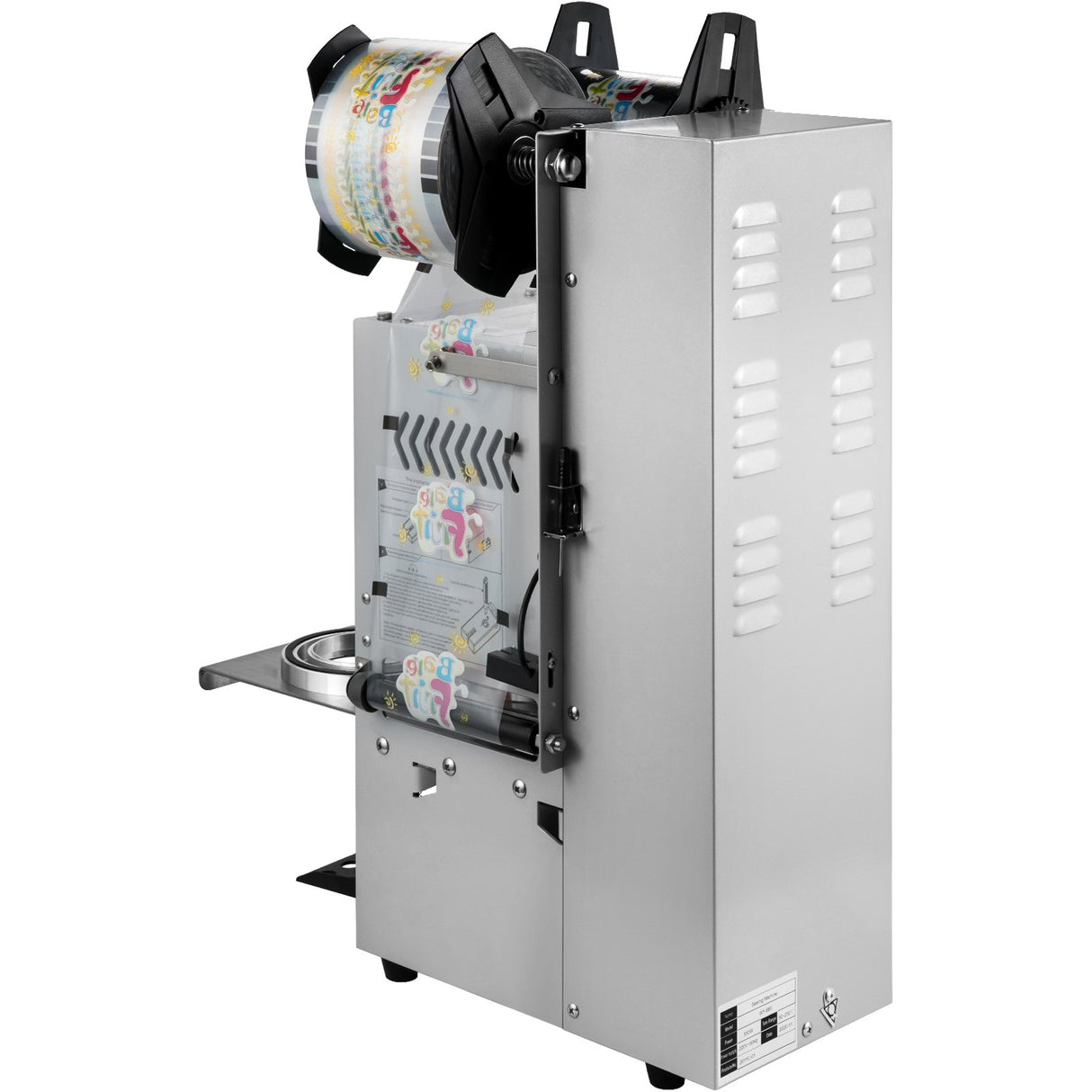 Semi-automatic Cup Sealing Machine Cup Sealer Silver 300-500 Cups/Hour