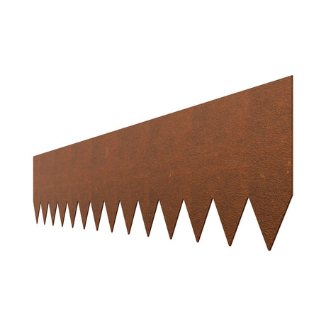 Steel Landscape Edging, 6 Packs 40 x 8 in Weather-Resistant & Pre-Rust Metal Landscape Edging, Bendable, image 10