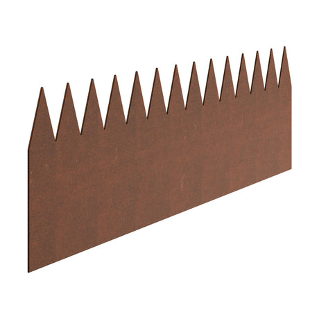 Steel Landscape Edging, 6 Packs 40 x 8 in Weather-Resistant & Pre-Rust Metal Landscape Edging, Bendable, image 11