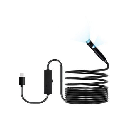 Endoscope Camera with Light, Dual Lens Borescope for Android & IOS, 1920P HD Inspection Camera with 8 + 1 LED, image 11