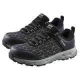 VEVOR Steel Toe Shoes for Men US Size 9 Athletic Work Shoe Sneakers Black
