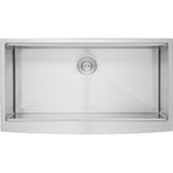 VEVOR Farmhouse Kitchen Sink, 304 Stainless Steel Drop-In Sinks, Top Mount Single Bowl Basin with Ledge & Accessories, Household Dishwasher Sinks for