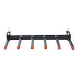 VEVOR Clamp on Debris Forks to 1500 mm Bucket, 2000 kg Capacity Heavy Duty Clamp on Pallet Forks Bucket, Fit for Loader Bucket Skidsteer Tractor to