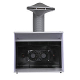 VEVOR Airbrush Spray Booth, Portable Hobby Airbrush Paint Spray Booth Kit with 4 LED Light, Powerful Dual Exhaust Fans, Turntable and 6 ft Extension Hose, for Painting Models, Arts, Crafts, Cakes