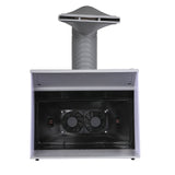 VEVOR Airbrush Spray Booth, Portable Hobby Airbrush Paint Spray Booth Kit with 4 LED Light, Powerful Dual Exhaust Fans, Turntable and 6 ft Extension Hose, for Painting Models, Arts, Crafts, Cakes - Extra Image