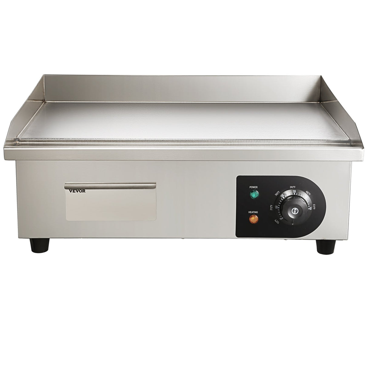 VEVOR 3000W 54cm Commercial Electric Countertop Griddle Flat Top Grill Hot Plate