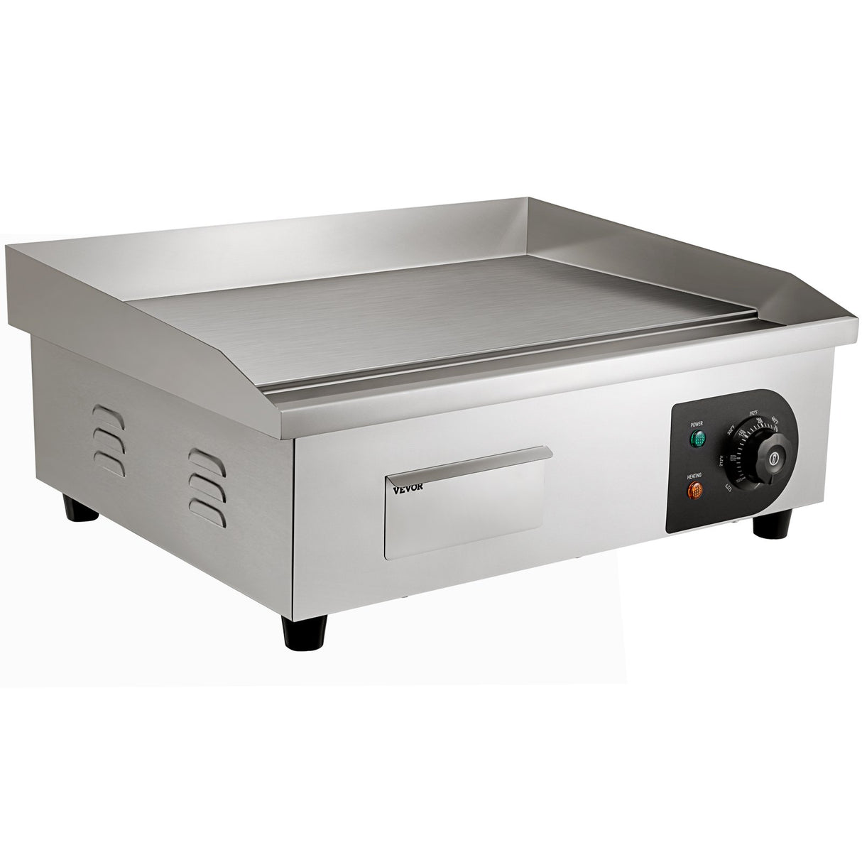 VEVOR 3000W 54cm Commercial Electric Countertop Griddle Flat Top Grill Hot Plate