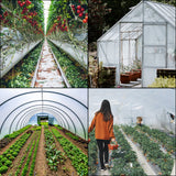 VEVOR Greenhouse Film, Greenhouse Polyethylene Film 12x25 ft Greenhouse Plastic