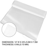 VEVOR Greenhouse Film, Greenhouse Polyethylene Film 12x25 ft Greenhouse Plastic