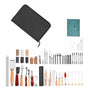 Leather Working Tools Kit, 59 PCS Leather Craft Tools with Portable Canvas Storage Bag, Engraving Punching Sewing Stamping Sanding Tools, Ideal for Beginners DIY Enthusiasts and Professionals