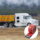 VEVOR Winch Straps, 10.2 cm x 9.1 m, 2.7T Load Capacity, 8.2T Breaking Strength, Truck Straps with Flat Hook, Flatbed Tie Downs Cargo Control for