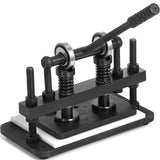 VEVOR Leather Cutting Machine Double Guiding Shaft Leather Embossing Machine with 260x120mm Upper Platen Max 10 mm Leather Die Cutter Suitable for Photo Paper PVC/EVA Sheet - Extra Image