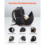35.6L Welding Backpack 600D Polyester Welder Backpack for Tools and Helmet
