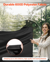 VEVOR 66 inch Grill Cover Heavy Duty BBQ Gas Grill Cover Outdoor Waterproof - Front View