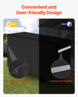 VEVOR 66 inch Grill Cover Heavy Duty BBQ Gas Grill Cover Outdoor Waterproof