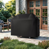 VEVOR 58 inch Grill Cover Heavy Duty BBQ Gas Grill Cover Outdoor Waterproof - Low Angle